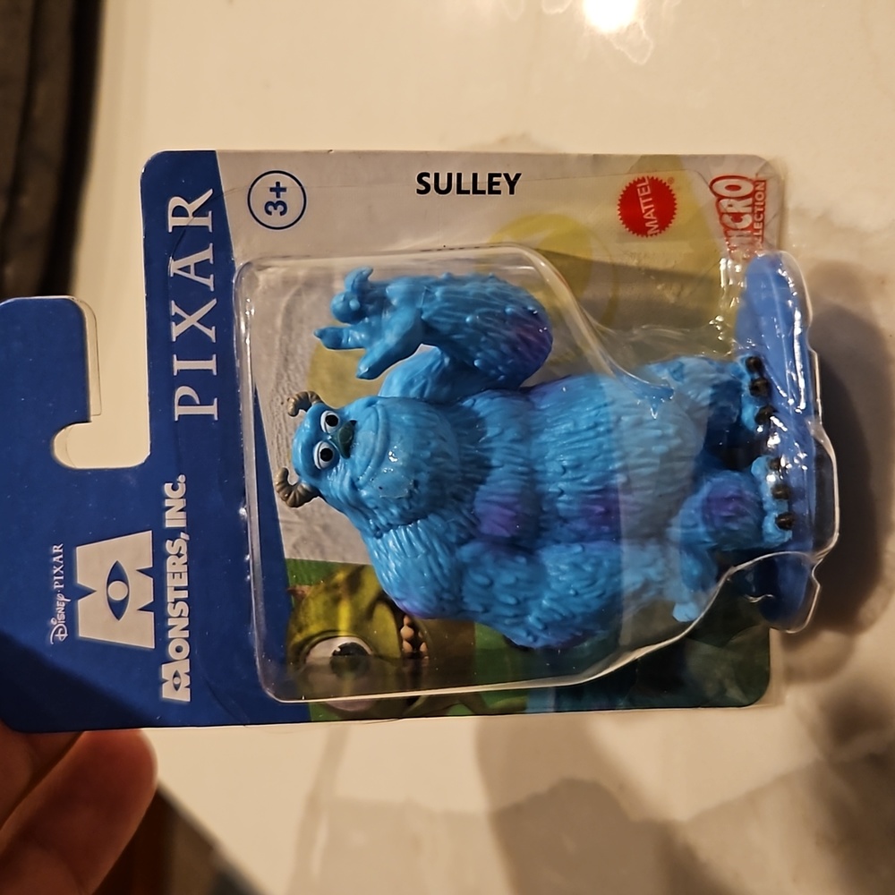 Disney Pixar Monsters Inc. Sulley Mattel Micro Collection Figure